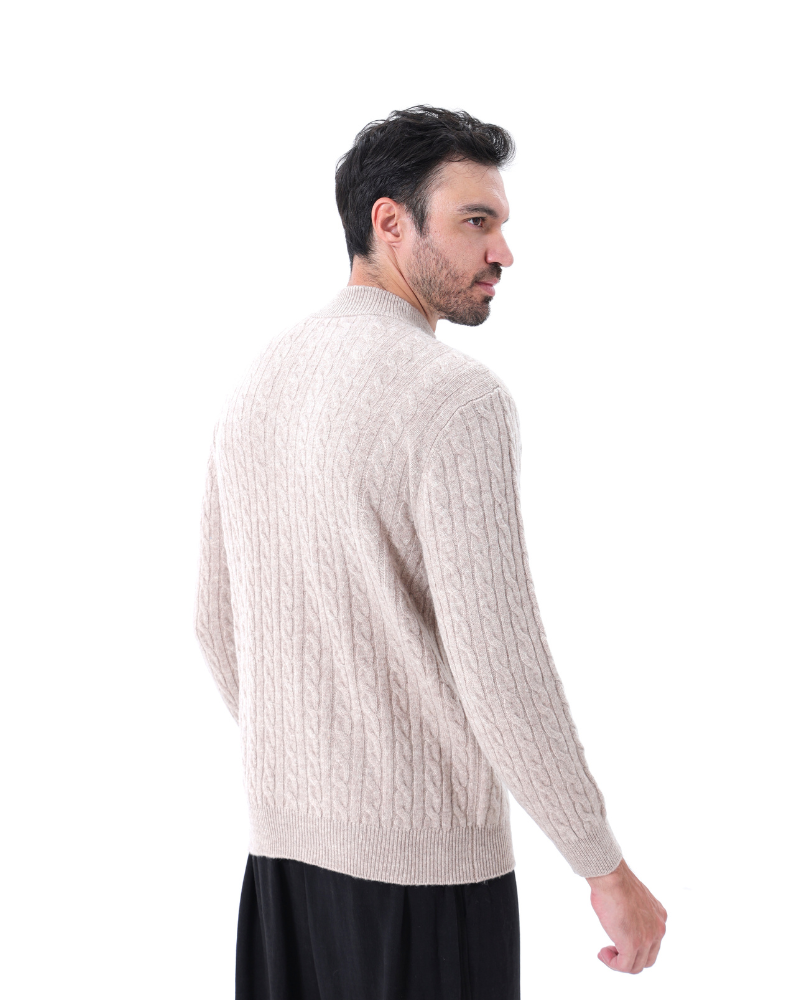 Thomas™ | Anders – Cashmere Half-Zip Sweater