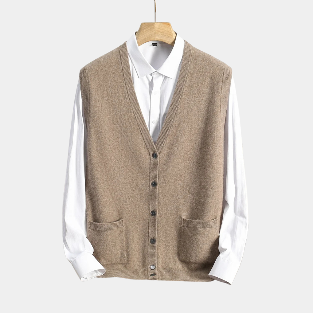 Thomas™ | Niels – Klassisk Cardigan i Cashmere