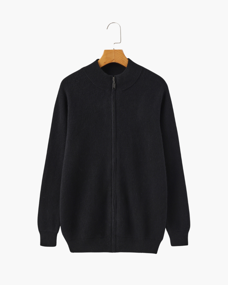 Thomas™ | Jeppe – Cashmere Zipper Cardigan