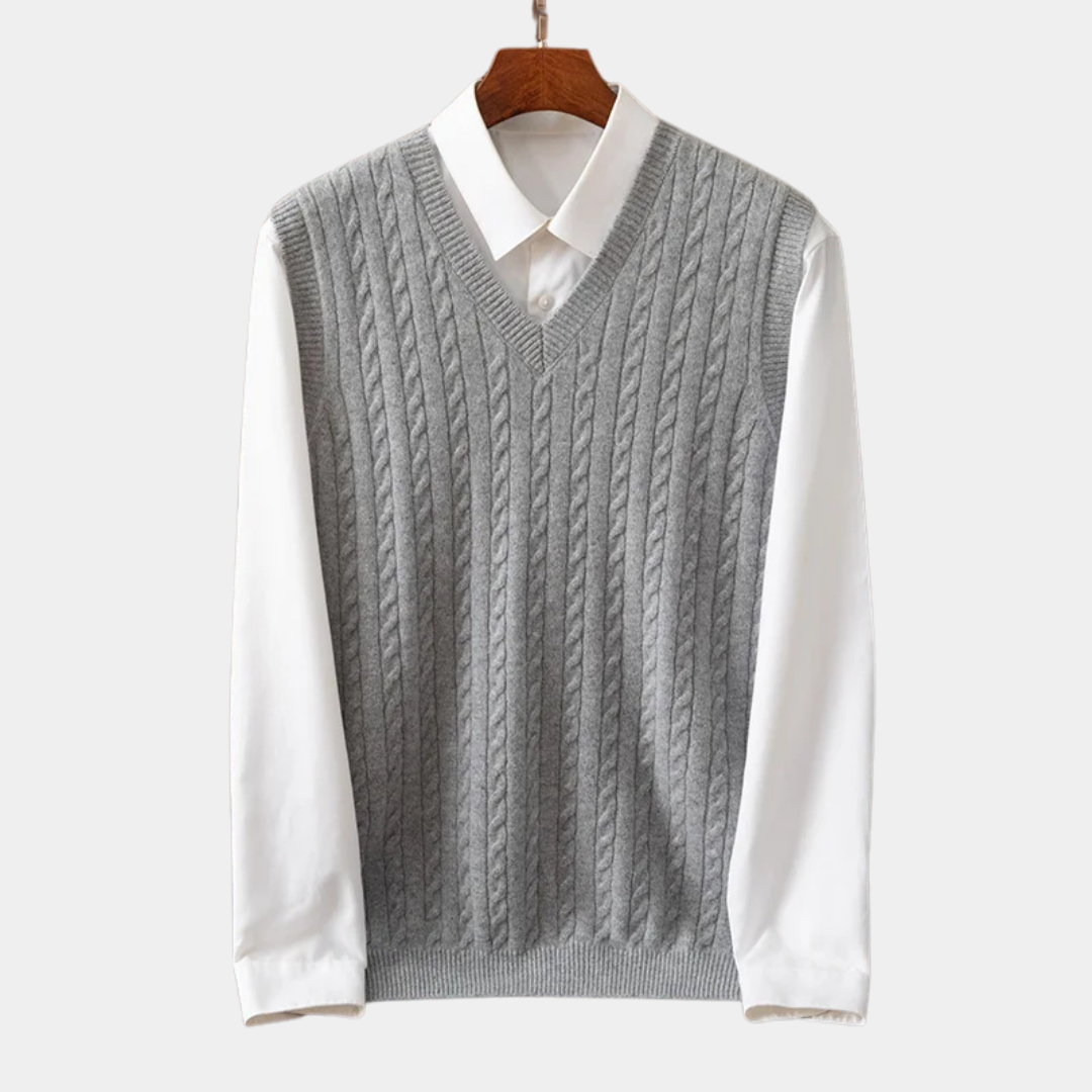 Thomas™ | Rasmus – Åben Cardigan i Cashmere