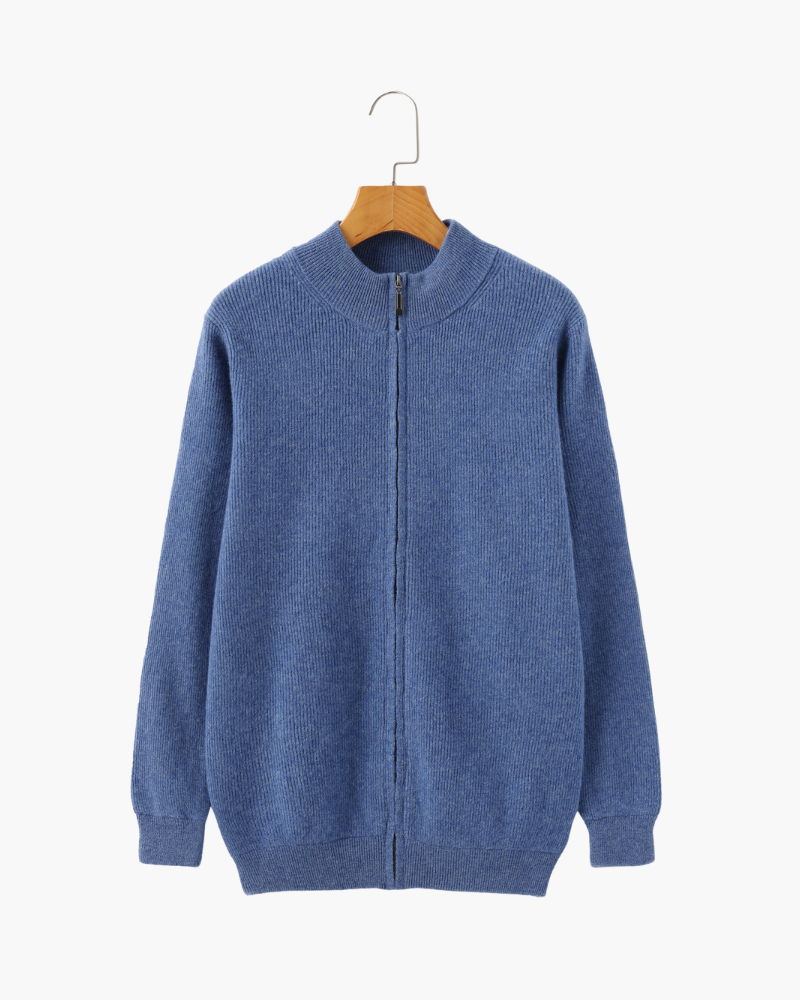 Thomas™ | Jeppe – Cashmere Zipper Cardigan