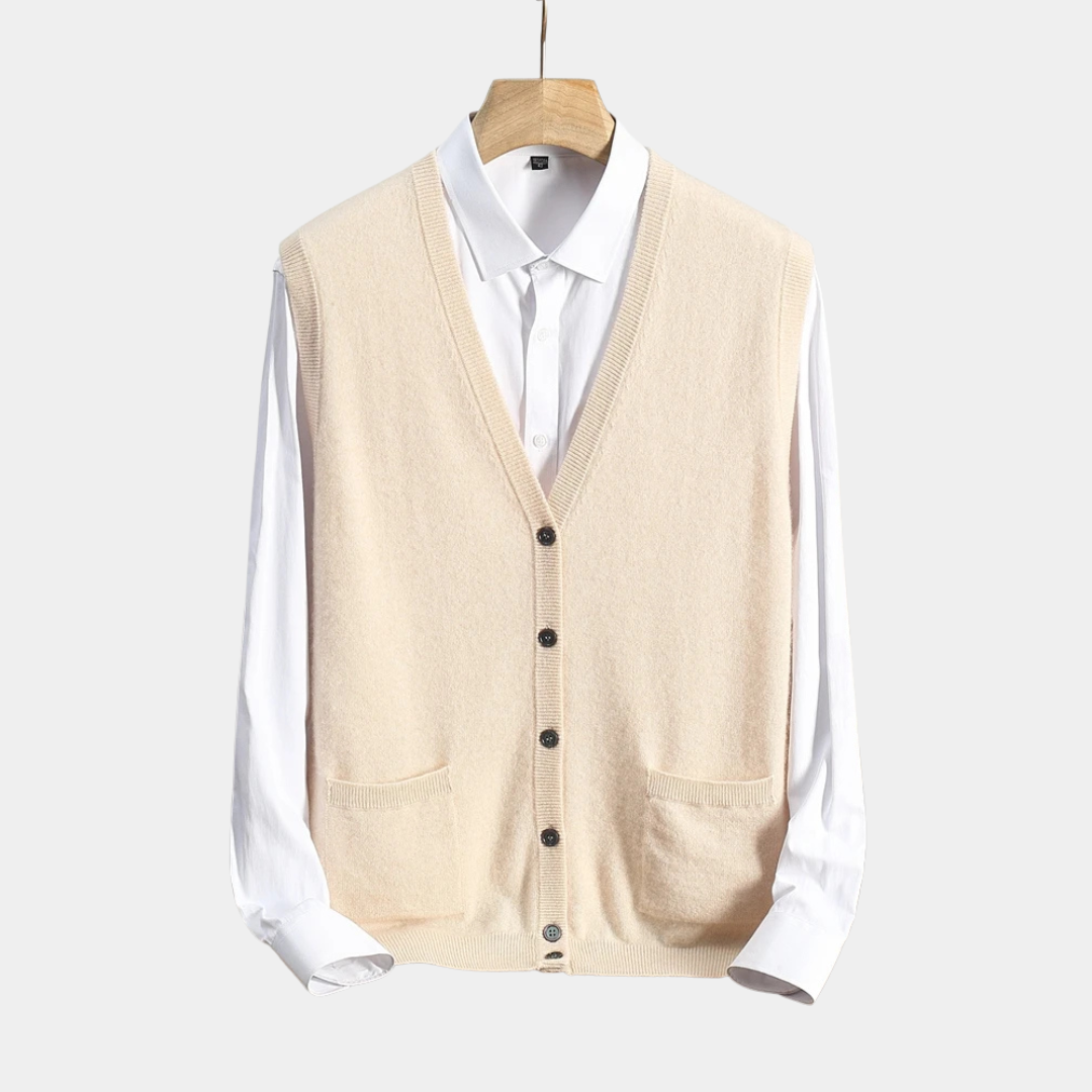 Thomas™ | Niels – Klassisk Cardigan i Cashmere