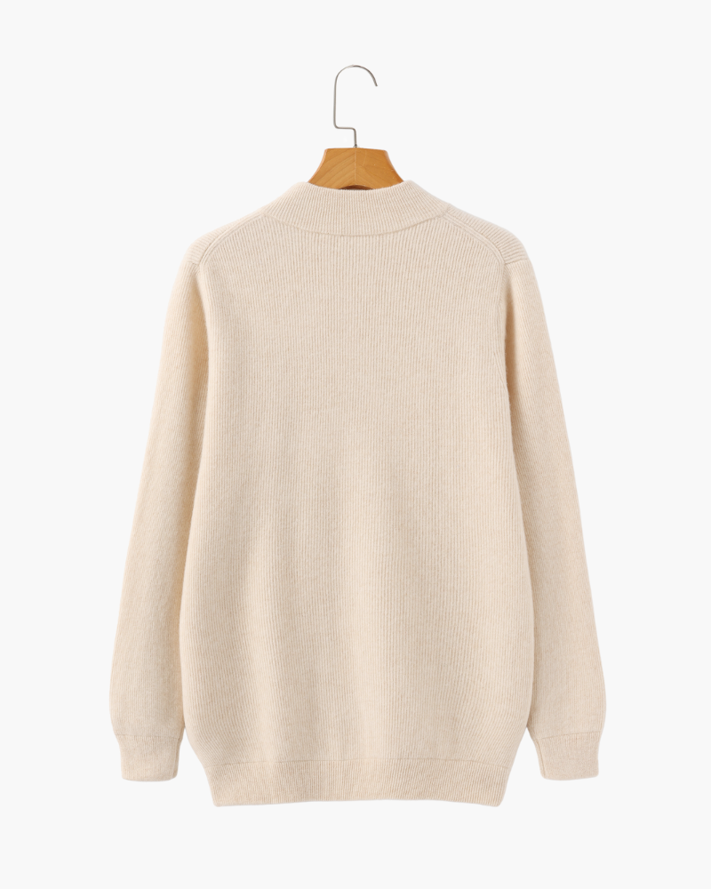 Thomas™ | Jeppe – Cashmere Zipper Cardigan