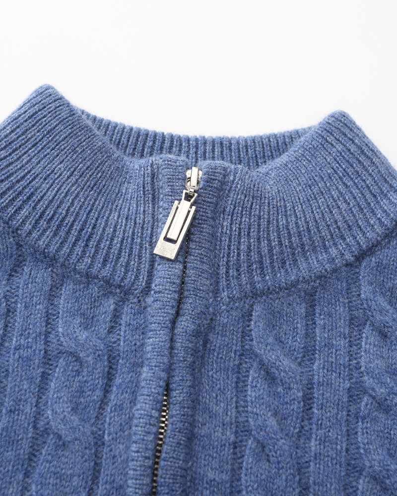 Thomas™ | Anders – Cashmere Half-Zip Sweater