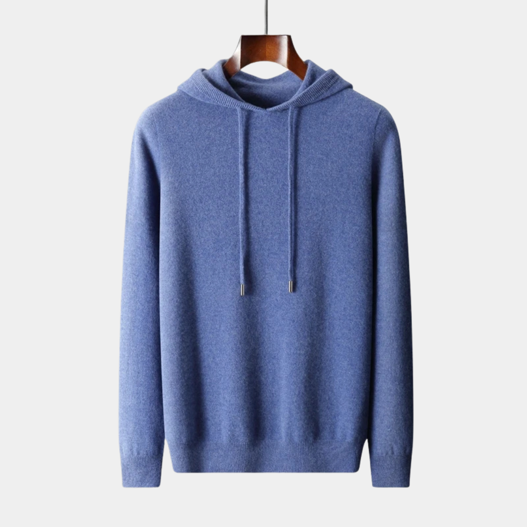 Thomas™ | Mikkel – Minimalistisk Hoodie i Cashmere