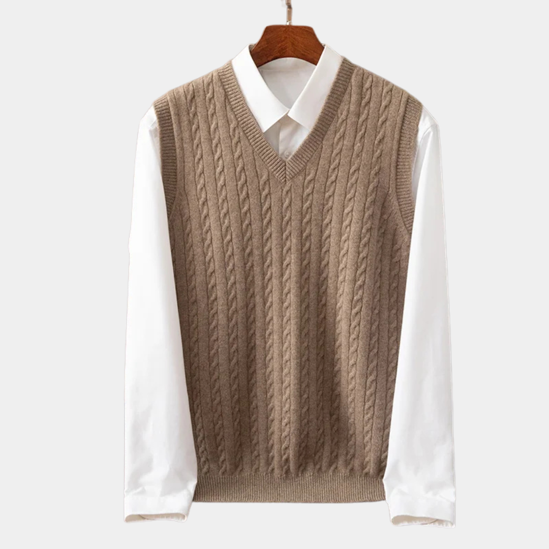 Thomas™ | Rasmus – Åben Cardigan i Cashmere