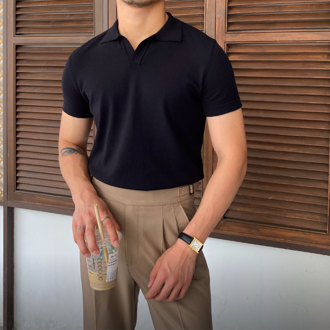 Thomas™ | Egon – Minimalistisk Polo