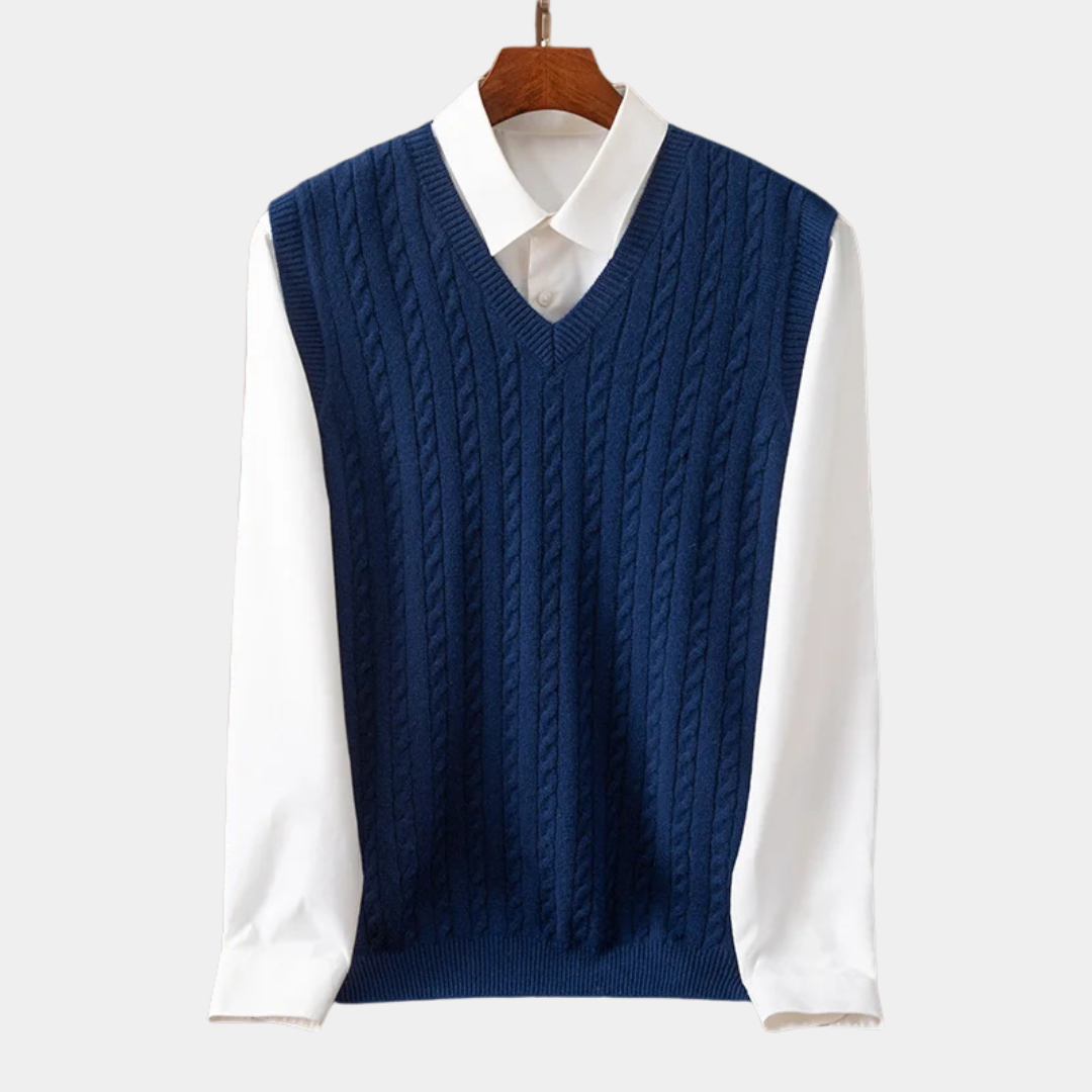 Thomas™ | Rasmus – Åben Cardigan i Cashmere