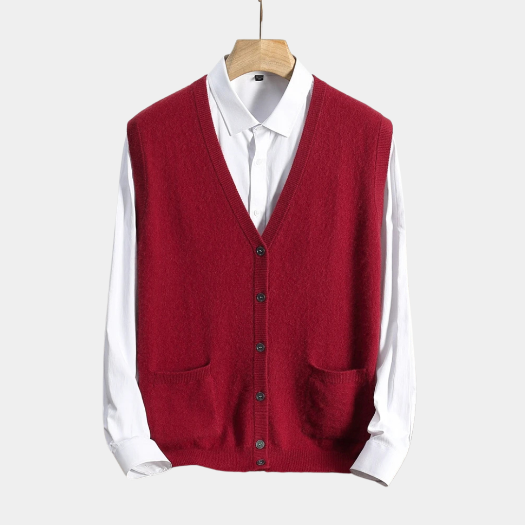 Thomas™ | Niels – Klassisk Cardigan i Cashmere