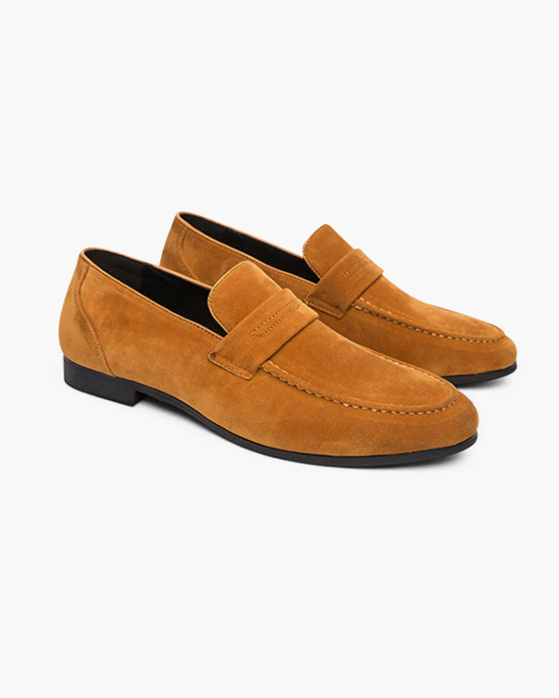 Thomas™ | Finn – Klassiske Mokkasiner i Ruskind