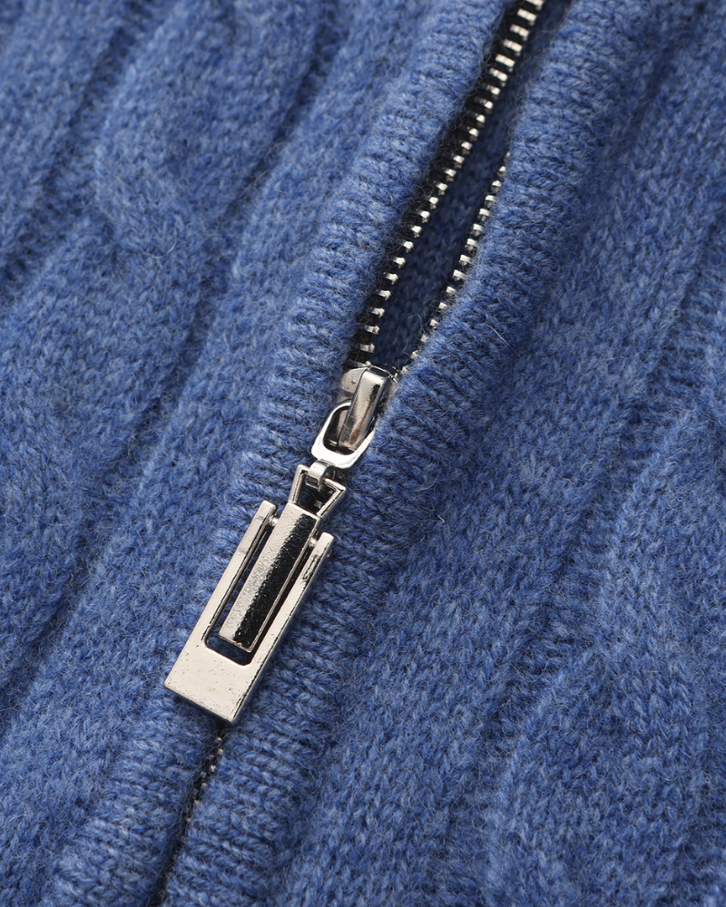 Thomas™ | Anders – Cashmere Half-Zip Sweater